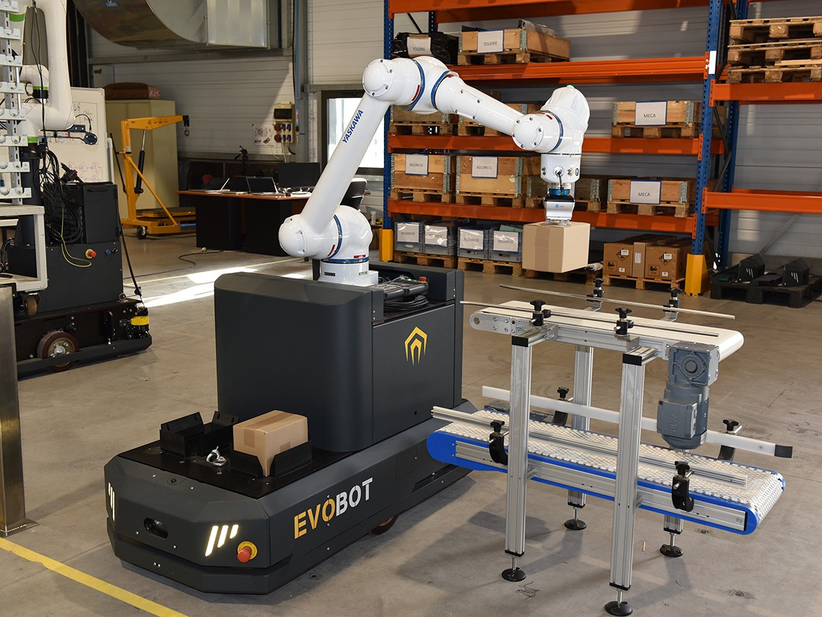 Robot mobile industriel AMR Evobot MG Tech