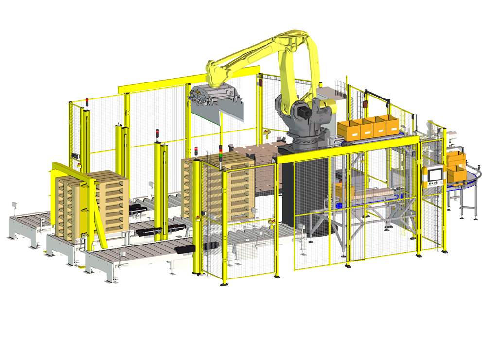Palettiseur robotisé MG Tech
